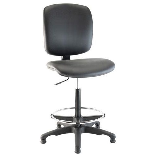 Siège D'atelier Haut Sur Patins