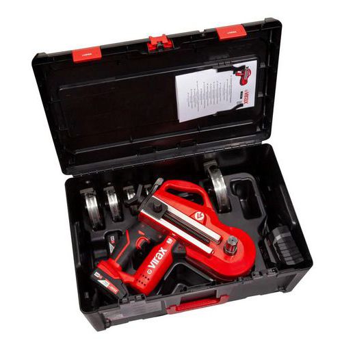 Virax - Cintreuse sans fil 18V Eurostem II - 15-28mm Inox - Outillage spécialisé
