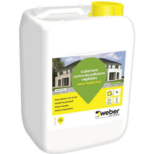 Traitement Démoussant - Weber Vegetal Stop 5l