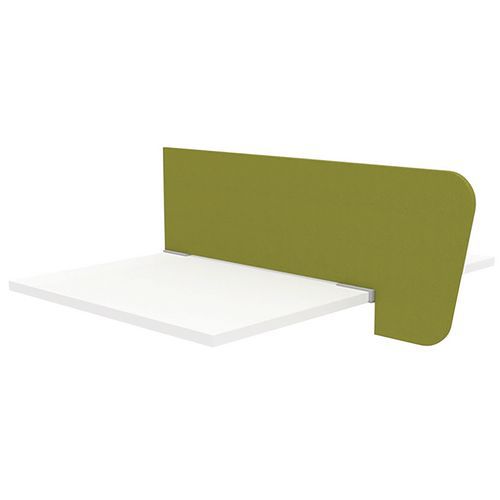 Ecran De Séparation P.109cm Tissu Vert + Pinces Alu