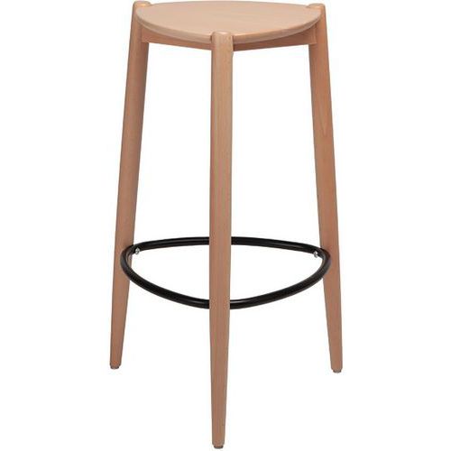 Lot De 2 Tabourets Luck Hêtre Massif