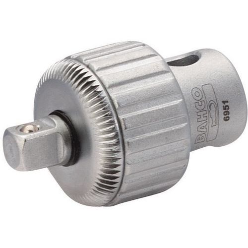 Bahco - Adaptateur à cliquet 1/4 52 dents - 40mm - ISO 3315 - Outillage professionnel