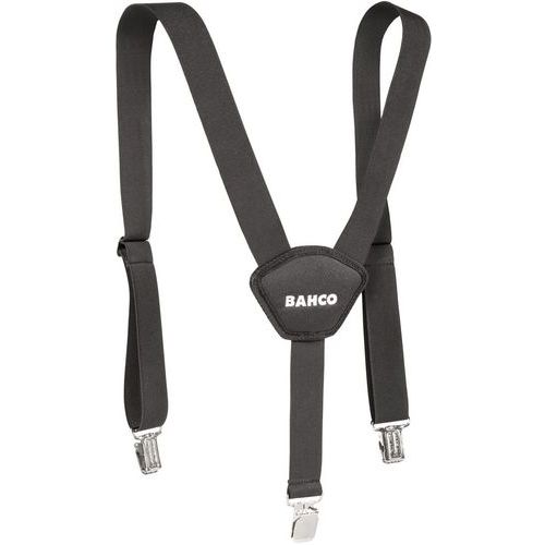 Bahco - Bretelles Clips Caoutchouc 800mm - Rangement Outils Servante
