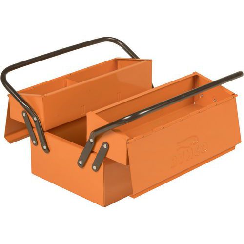 Caisse À Outils Métallique 5 Compartiments 500x210x245mm