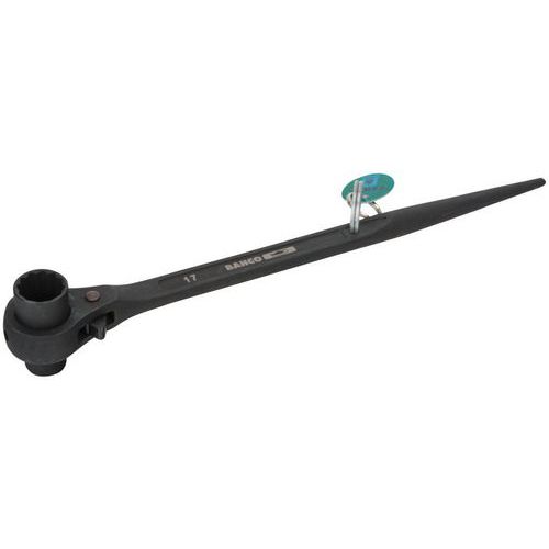 Bahco - Clé à cliquet anneau sécurité et étrier 19mm 22mm - 310mm - Outillage à main réversible