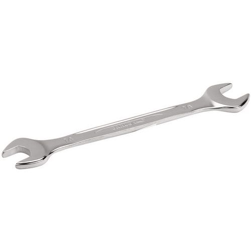 Bahco - Clé à fourche double 8x9mm 138mm - Chromée - Outillage à main résistant