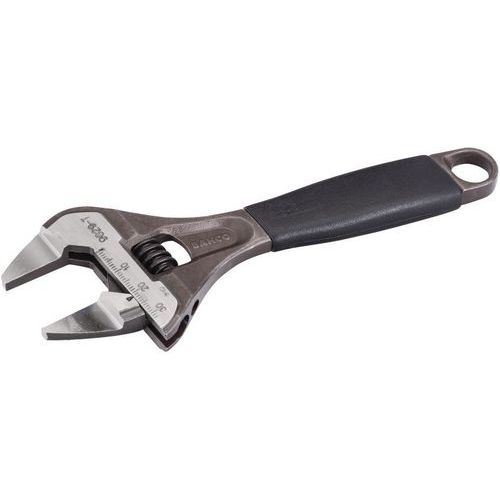 Bahco - Clé à molette ERGO grande ouverture 218mm - Mâchoire 38mm - Phosphatée - Outil professionnel
