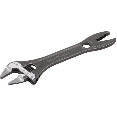 Bahco - Clé à molette 209mm ouverture 32mm mors striés phosphatée - Outillage à main professionnel