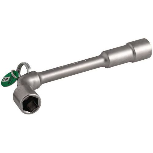 Bahco - Clé à pipe double Dynamic-Drive 10mm - Acier chromé - 136mm - Outillage à main