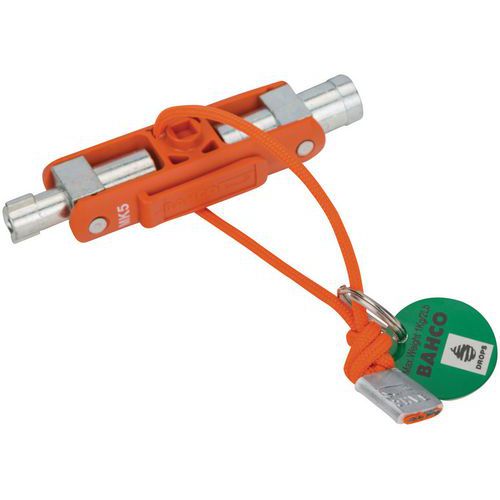 Clé Croix Multi-empreintes Cordon Dyneema Travail Hauteur