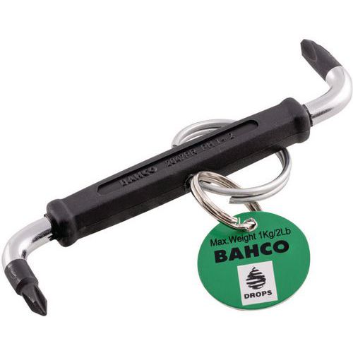 Bahco - Clé double coudée PH1/PH2 Acier 100mm - Outillage à main professionnel