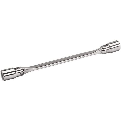 Bahco - Clé double tête articulée 18x19mm - 303mm - Acier chromé 12 pans - Outillage professionnel