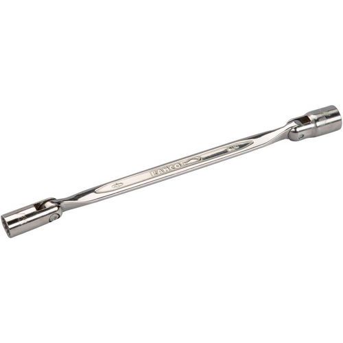Bahco - Clé double tête articulée 1/2x9/16 248mm - Acier chromé 12 pans - Outillage à main professionnel