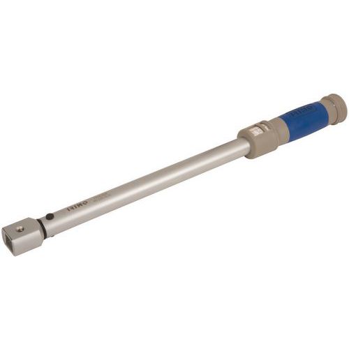Irimo - Clé dynamométrique à cliquet 9x12 - 25-125 Nm - Tête interchangeable - Module servante