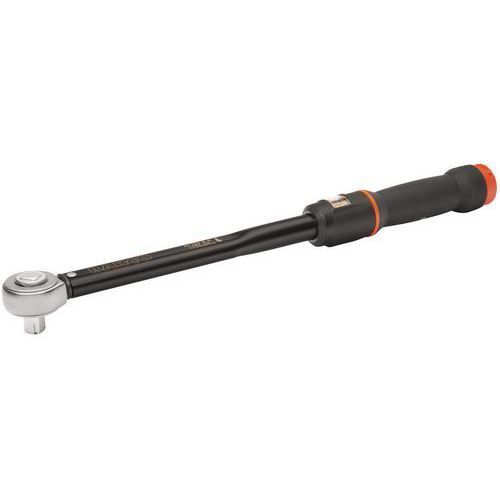 Bahco - Clé dynamométrique 200Nm 1/2" - Carré traversant - Précision et Fiabilité