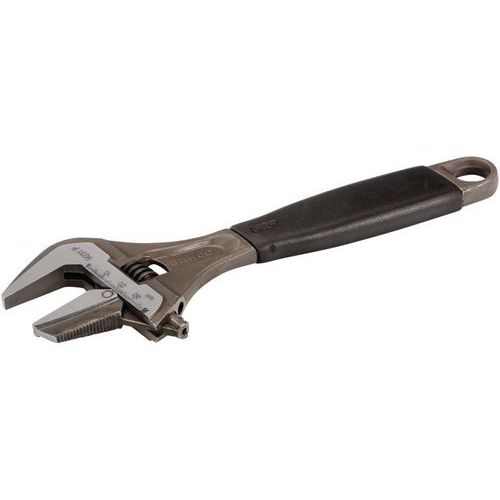 Bahco - Clé molette ERGO grande ouverture 218mm - Mâchoire 39mm - Phosphatée - Outillage à main