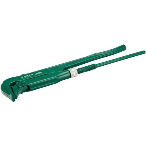 Bahco - Clé serre-tube 90° modèle suédois - 310mm - Serrage professionnel