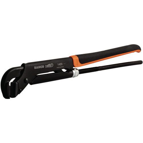 Bahco - Clé serre-tubes suédois ERGO 90° 430mm - Serrage professionnel