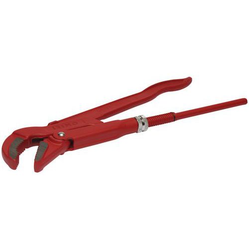 Irimo - Clé serre-tubes suédois tête incurvée 3'' - 648mm - Serrage professionnel