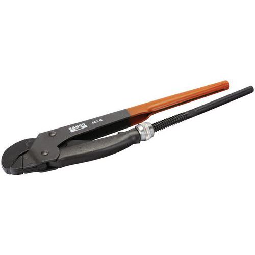 Bahco - Clé serre-tubes tête inclinée 545mm - Pour tubes 2-1/2 - Serrage professionnel