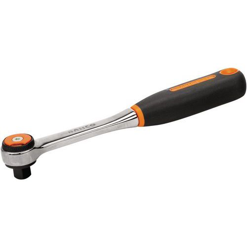Bahco - Cliquet réversible 3/8" 72 dents - 206mm - Haute précision et durabilité