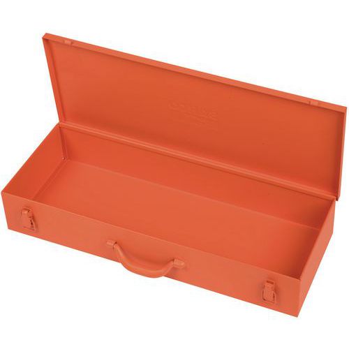 Bahco - Coffre à outils maçon Orange - 100x230x605mm 13L - Charge 30kg - Rangement robuste