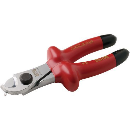 Bahco - Coupe-câbles isolé VDE 170mm - Outillage à main spécialisé - Coupe précise et sécurisée
