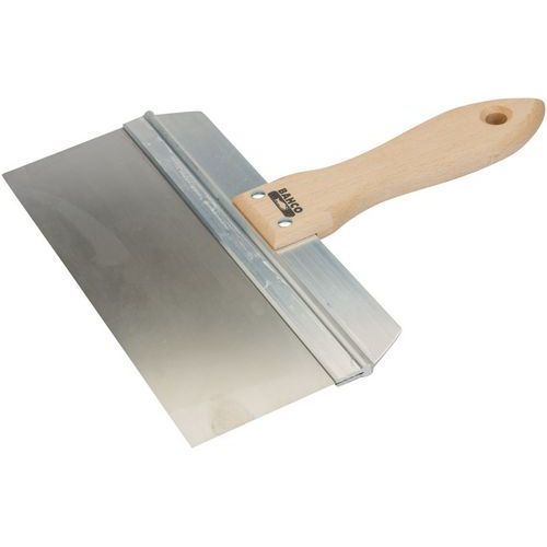 Bahco - Couteau à enduire 350mm - Lame acier inoxydable renforcé - Finition professionnelle