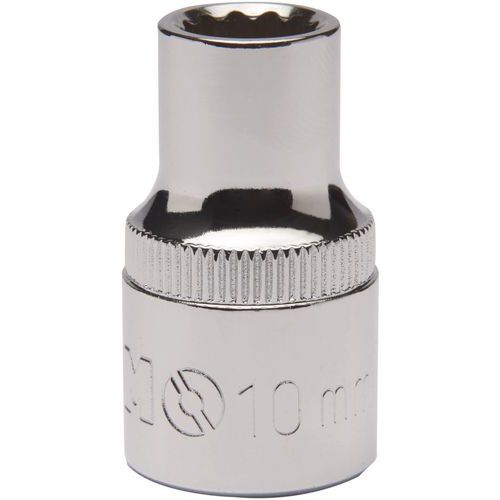 Irimo - Douille 1/2 12 pans 11mm - Acier chromé - 1/2 pouce - Outil à main résistant