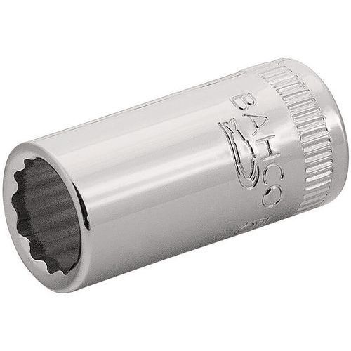 Bahco - Douille 1/4 12 pans 3/8 - Acier - 6 pans - 16g