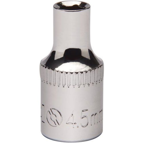Irimo - Douille 1/4 6 pans 13mm - Acier chromé - Outil à main précis