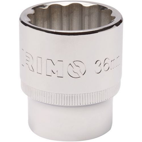 Irimo - Douille 3/4 12 pans 32mm Acier Chromé - Outillage à main professionnel