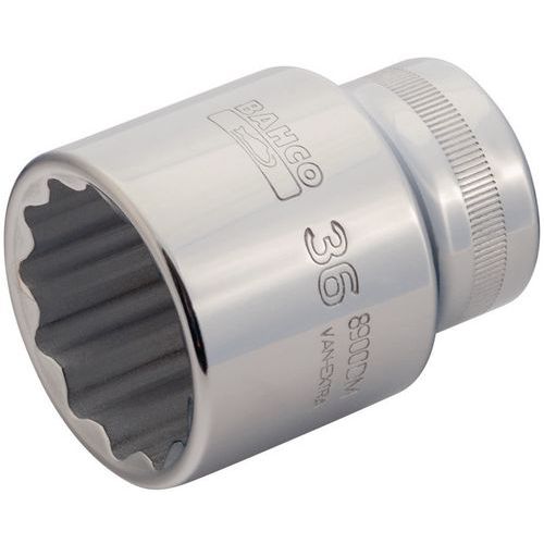 Bahco - Douille 3/4 12 pans 35mm Acier - Outil à main résistant - ISO 2725