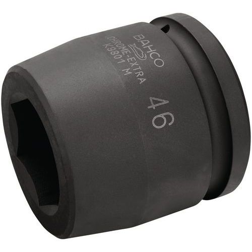Bahco - Douille à chocs 6 pans 65mm phosphatée 1/2 - Acier robuste pour travaux intensifs