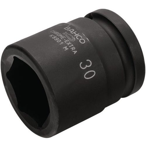 Bahco - Douille à chocs 3/4 6 pans 36mm phosphatée - Acier haute résistance - Outil professionnel