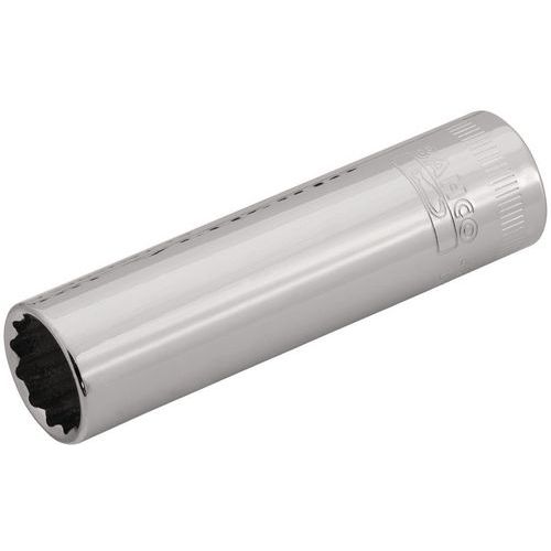 Bahco - Douille longue 3/8 12 pans 11mm - Acier - Outil à main métrique - 60g