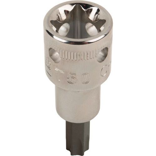 Bahco - Douille Torx T45 1/2" - Acier Haute Résistance - Pour Vis Torx 4 Points