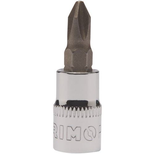 Douille tournevis Phillips PH-3 1/4 Acier Chromé 37.5mm Outil de Précision