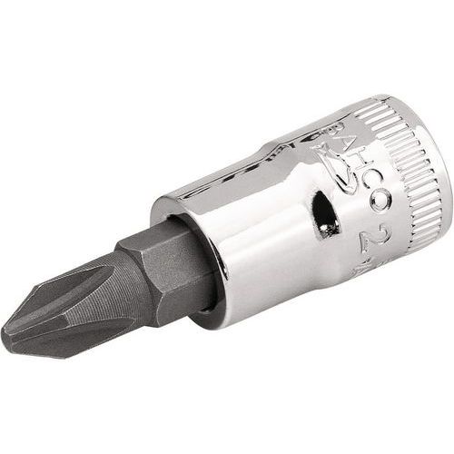 Bahco - Douille Tournevis 1/4 Phillips PH3 Acier - 3.4 cm Longueur - Outil Précis et Durable