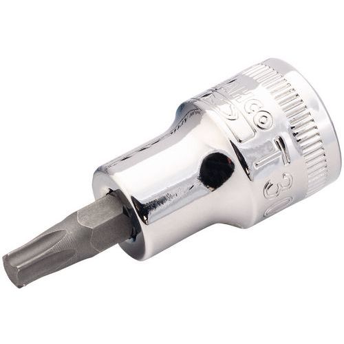 Bahco - Douille Tournevis Torx T30 3/8 - Acier - Outil Précis et Durable