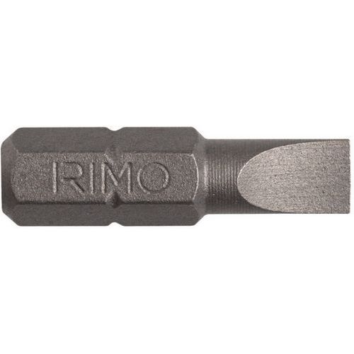 Irimo - Embout vis fente 5.5x25mm - Boîte 10 pièces - Pour tournevis et visseuses - Qualité professionnelle