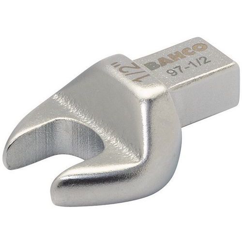 Bahco - Embout à fourche 1.1/8 pouces - Attachement rectangulaire 14x18mm - 6-360 Nm - Outillage à main