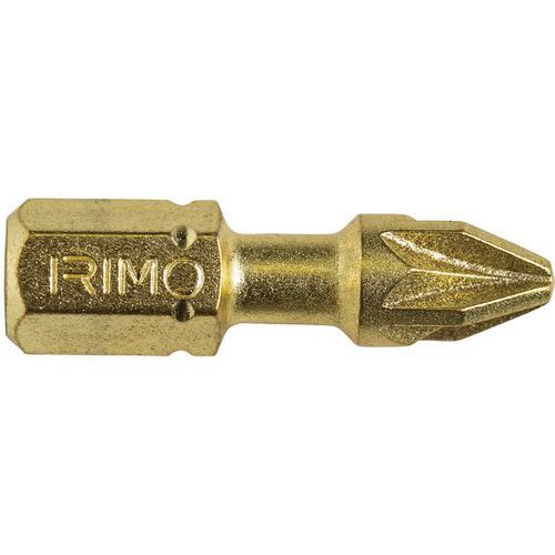 Irimo - Embouts Diamant Pozidriv PZ1 25mm - Boîte de 5 Pièces - Outillage à Main Durable