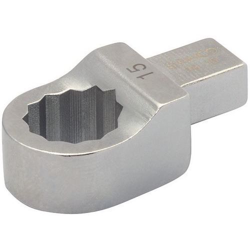 Bahco - Embout polygonal métrique 7mm - Attachement rectangulaire 9x12mm - Outillage à main