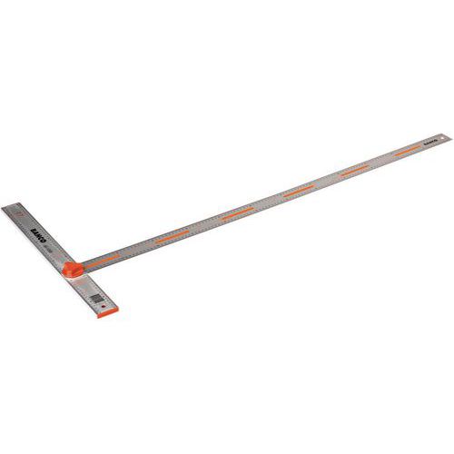 Bahco - Équerre de précision réglable 1265mm Aluminium - Instrument de mesure professionnel
