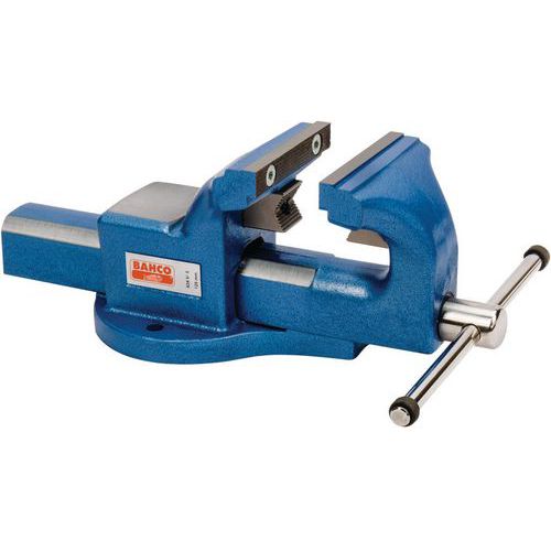 Bahco - Étau guide carré mors interchangeables 175mm - Usage intensif - Base pivotante - Ouverture 250mm