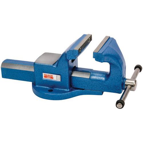 Bahco - Étau guide carré 150mm - Mors interchangeables - Usage intensif - Base pivotante - Acier