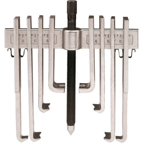 Bahco - Extracteur multiple 75-250mm - 250mm longueur griffe - Outil d'extraction professionnel