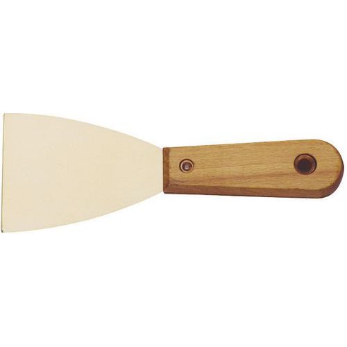 Grattoir De Décorateur KWB 29800 – Lame Métal Flexible, Manche Bois