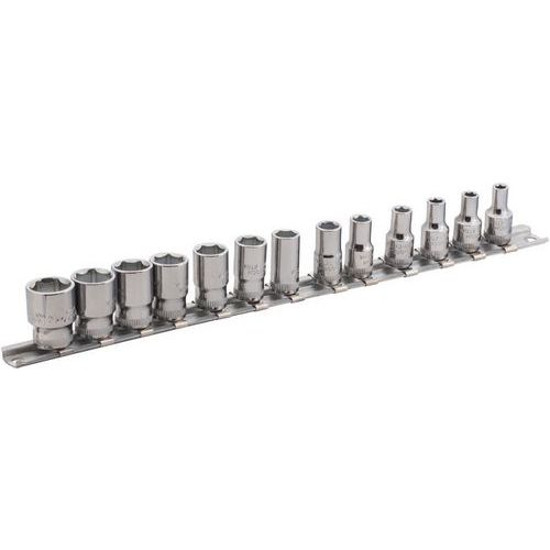 Bahco - Jeu de douilles 1/4 6 pans métriques 13 pièces - Acier - Coffret compact